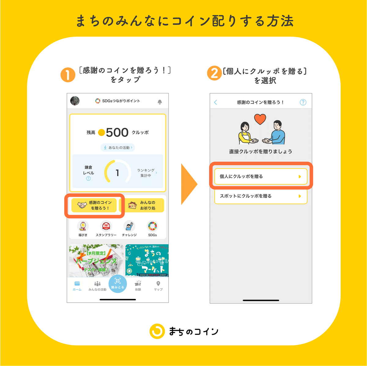 まちのみんなにコインを配れるようになりました｜まちのコイン｜地域のつながりづくりのためのコミュニティ通貨