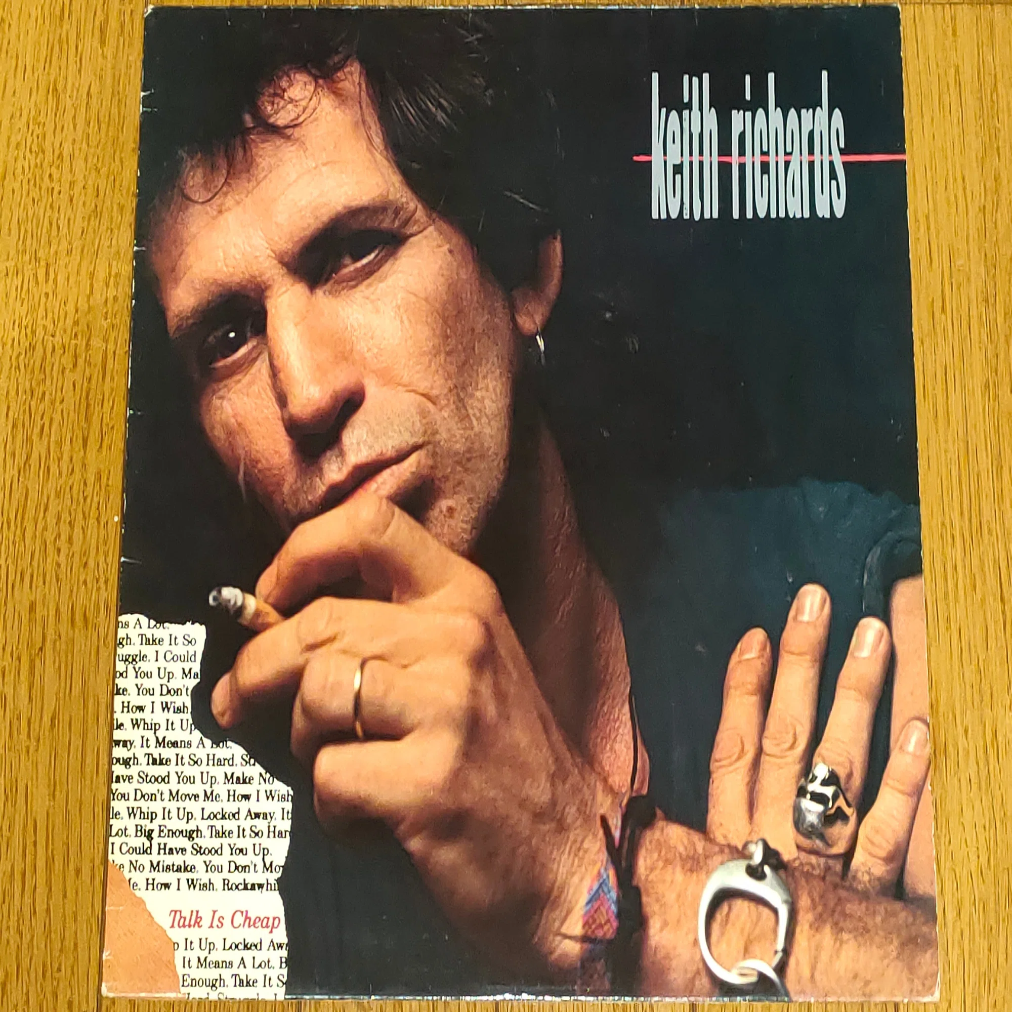 Talk Is Cheap】(1988) Keith Richards ミックに対抗したキース意地の 