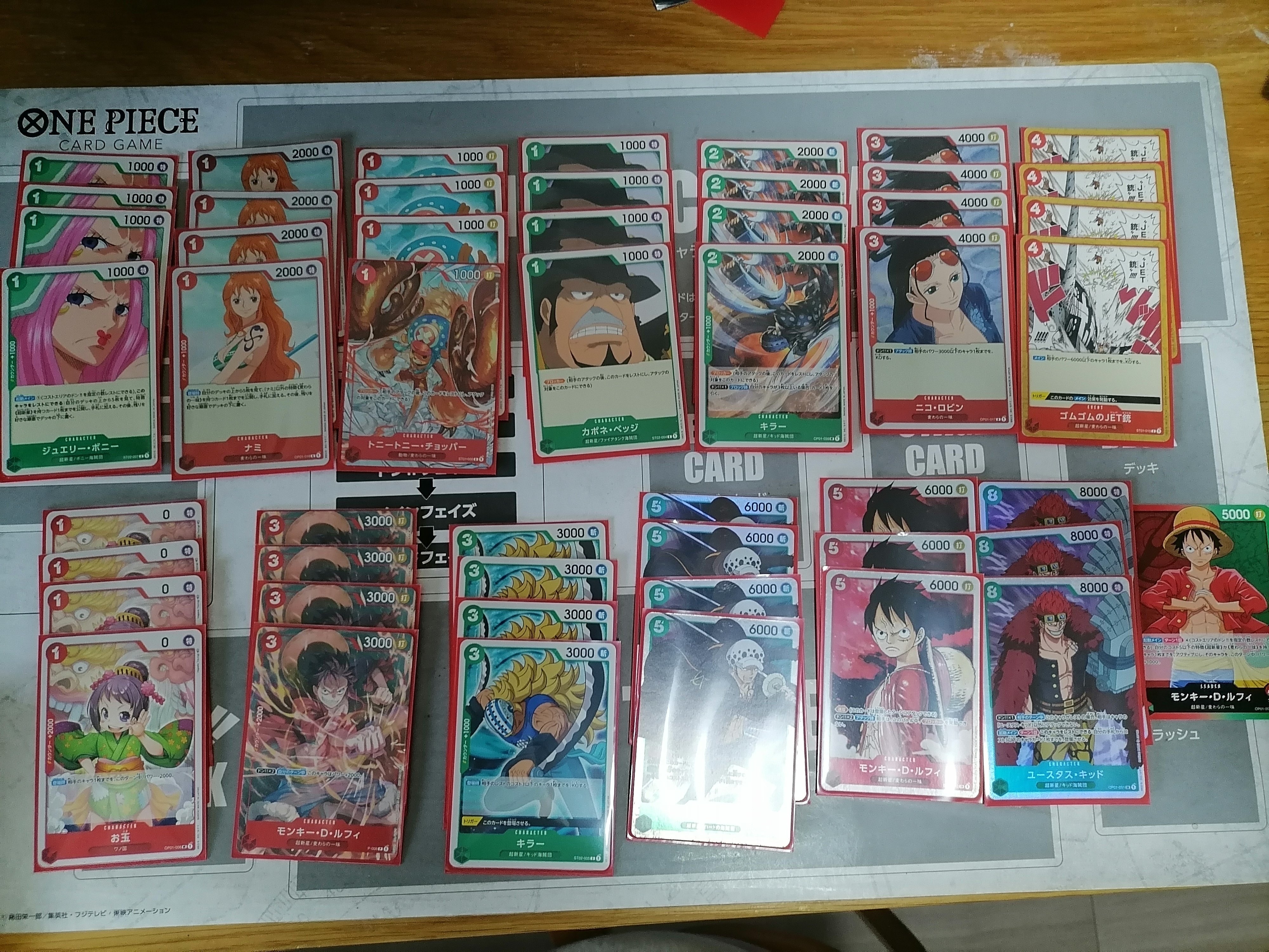 赤緑連撃ルフィ調整記|pironeko36