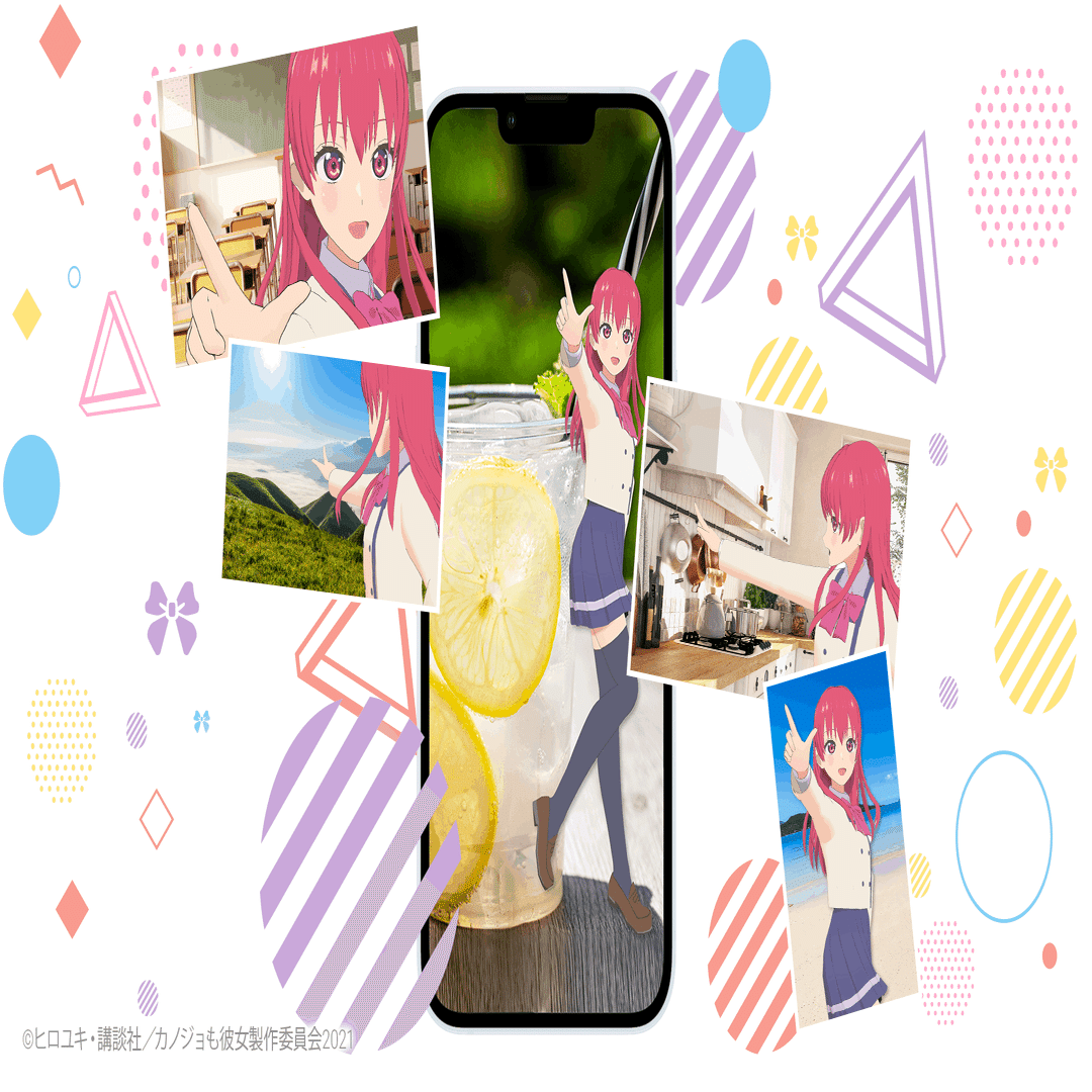 TVアニメ『カノジョも彼女』から3Dデジタルフィギュアが登場｜FanTop公式