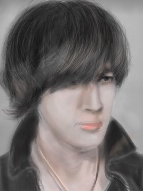 健次からヒントを得て稲葉浩志さんを描く Akkiy Note