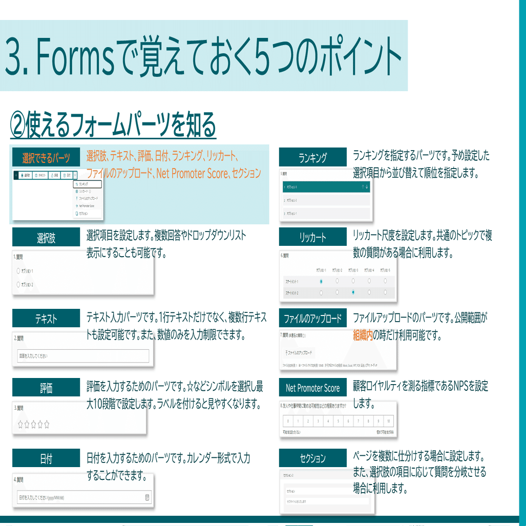 Microsoft Forms 実践編（はじめてのFormsとちょっとだけPower Automate連携）｜しろかば｜note