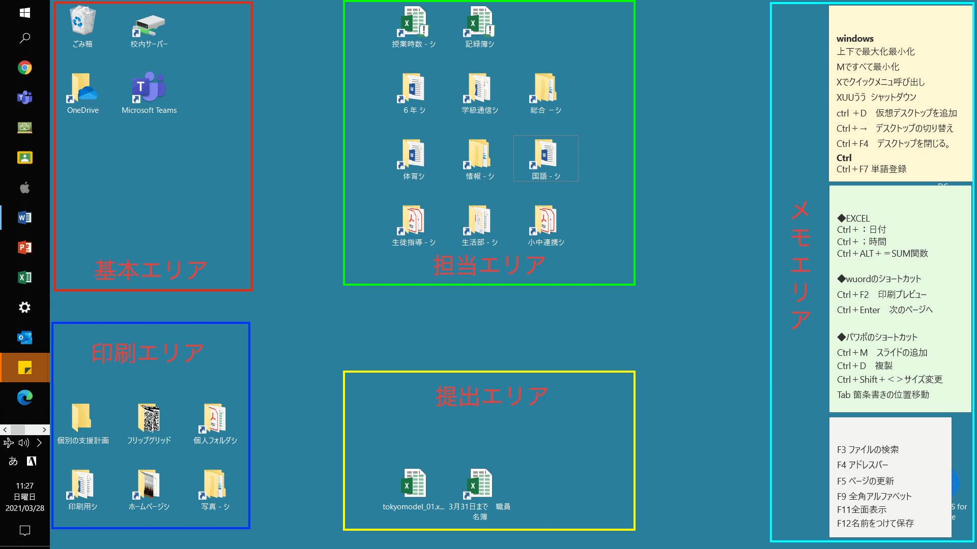 作業効率の上がるデスクトップ画面の作り方 エイ 小学校 Note 作業効率の上がるデスクトップ画面の作り方 エイ 小学校 Note
