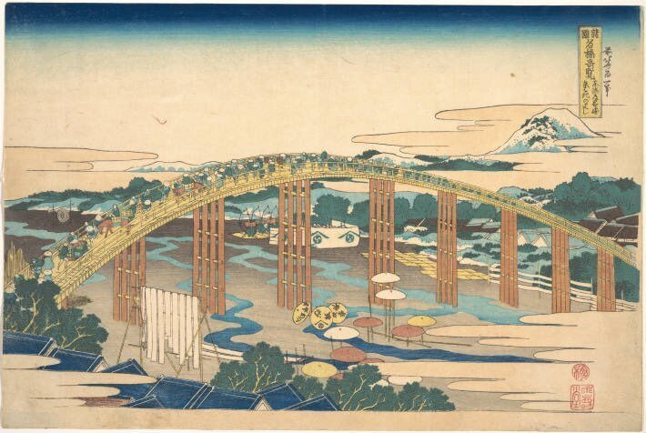 岡崎 矢矧之橋」−橋ダッシュ×5する部活とかありそう−『東海道