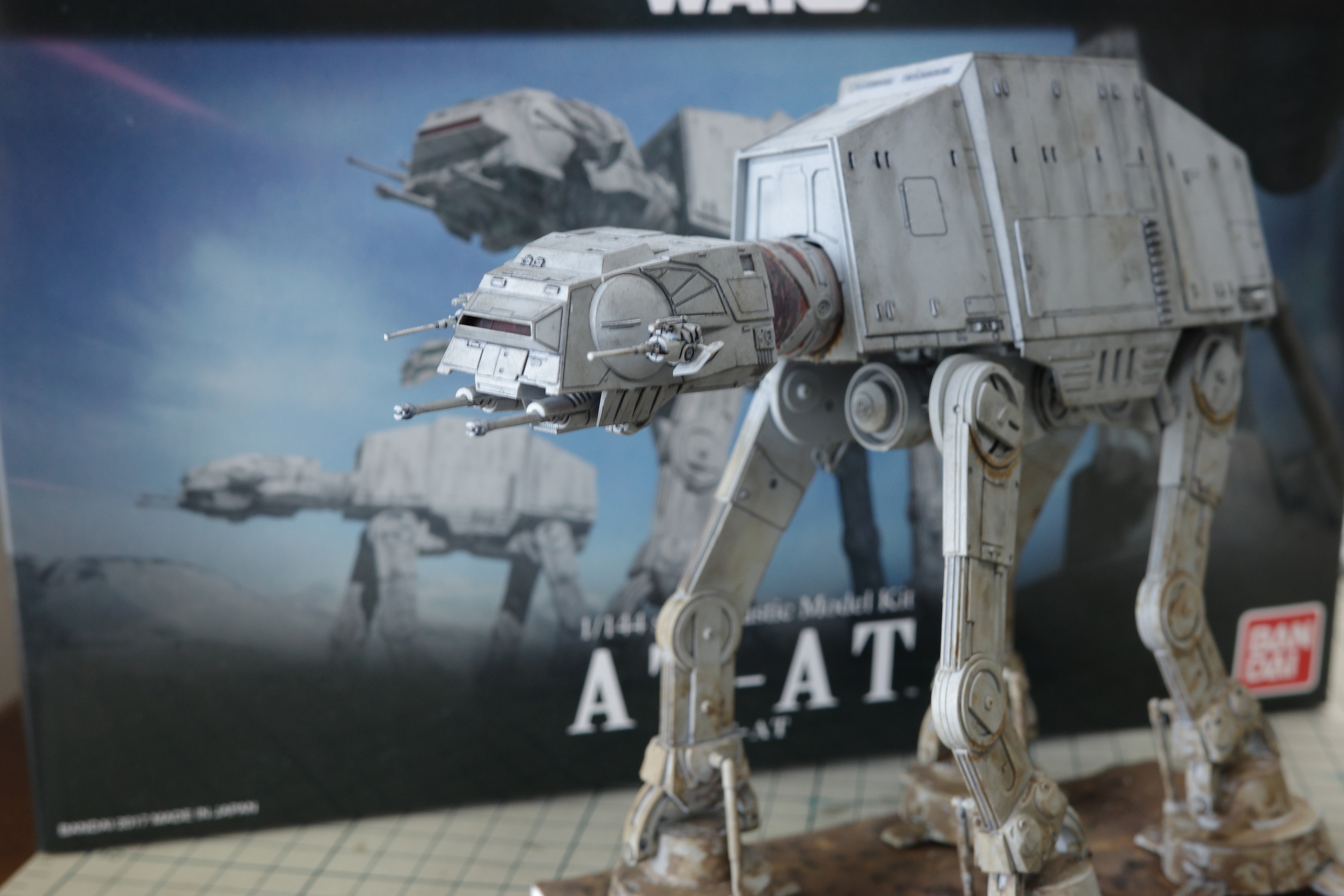 新品絶版品　スターウォーズ Miniatures AT-AT ミニチュアスターウォーズAT-ATウォーカーマイクロマシンモデル