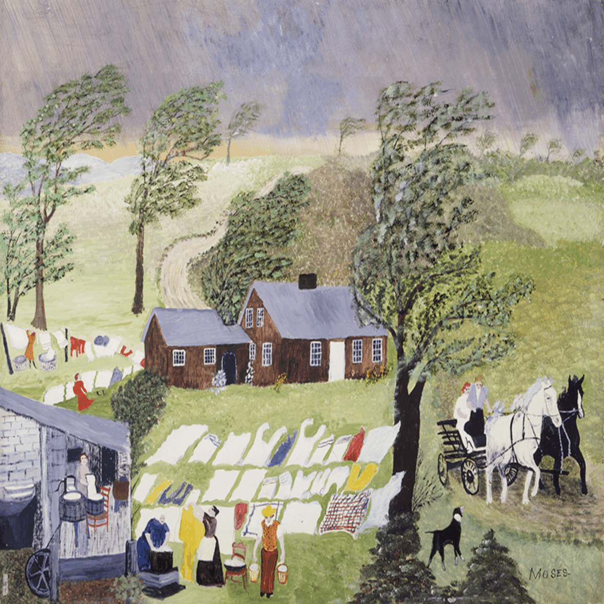 こんな心意気の人になりたい＠グランマ・モーゼス展｜ツギハギ