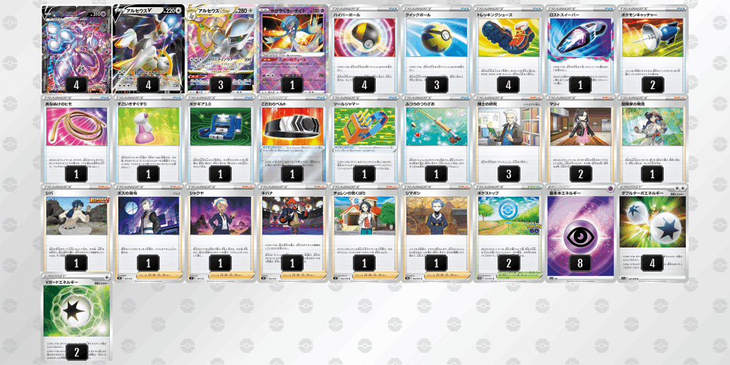 CL2023横浜環境】ミュウツーV-UNIONというエクゾディアデッキ【全文