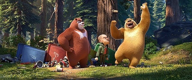 映画レビュー 掘り出し物とはこのことか 秀作 熊出没 バック トゥ アース大作戦 の感想 ネジムラ アニメ映画ライター Note