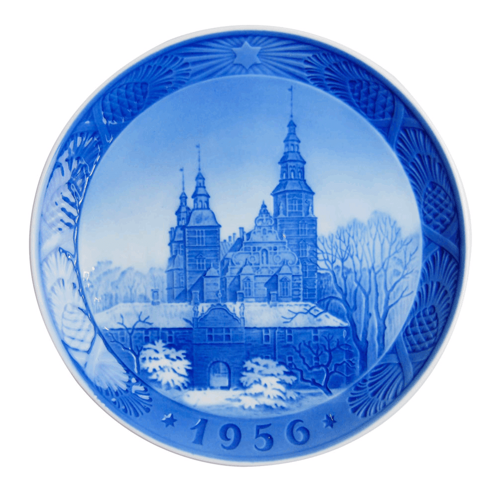 1956年 「ローゼンボー城」 イヤープレート ロイヤルコペンハーゲ 北欧 会話がうまれるイヤープレート｜輸入ブランド洋食器専門店 2本の剣