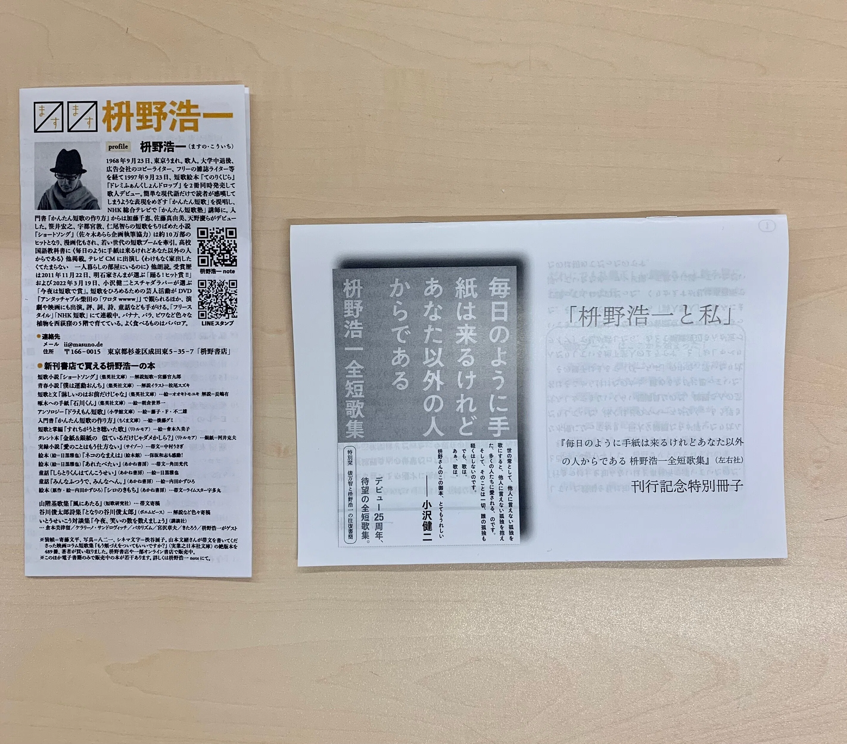 毎日のように手紙は来るけれどあなた以外の人からである 枡野浩一全