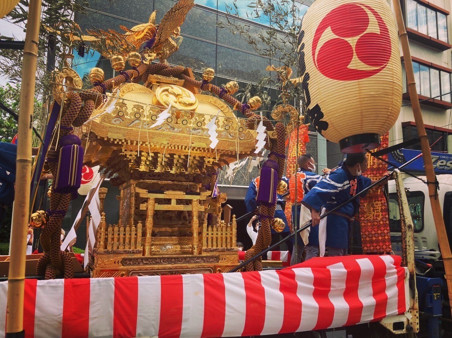 お神輿 富岡八幡宮例祭 二の宮神輿渡御が開催されました。｜新川Aプロジェクト