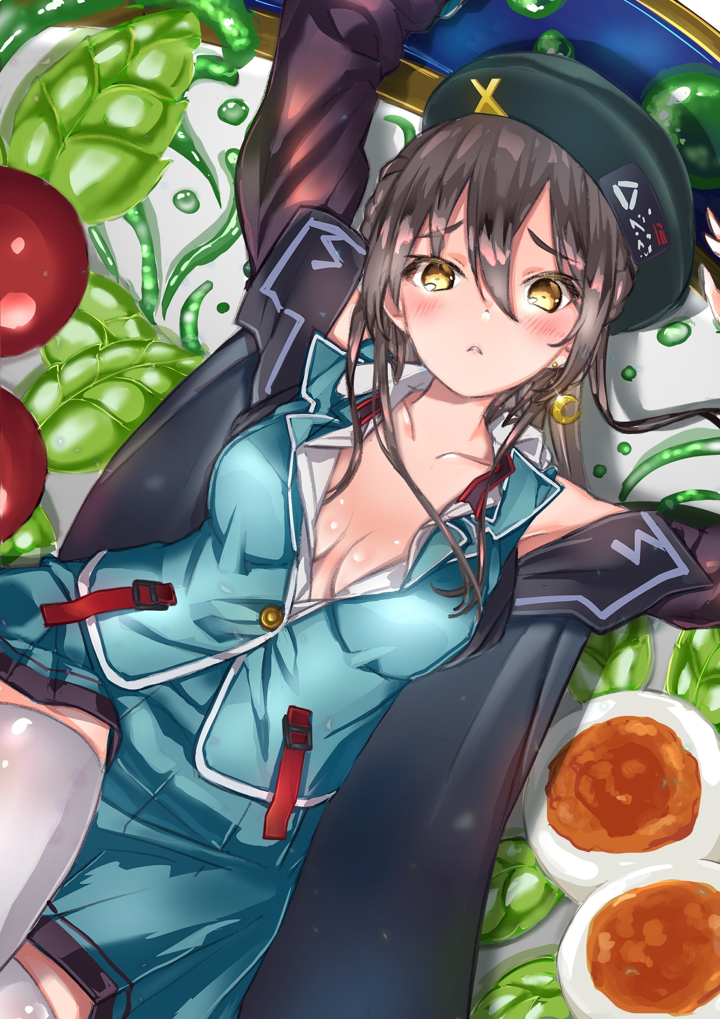 ヘブバンファンアート。大島一千子描けました！｜よーぴち