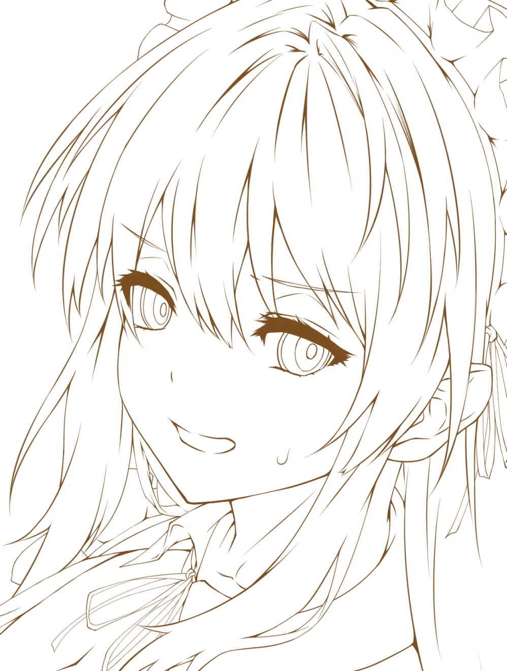 線画を描く