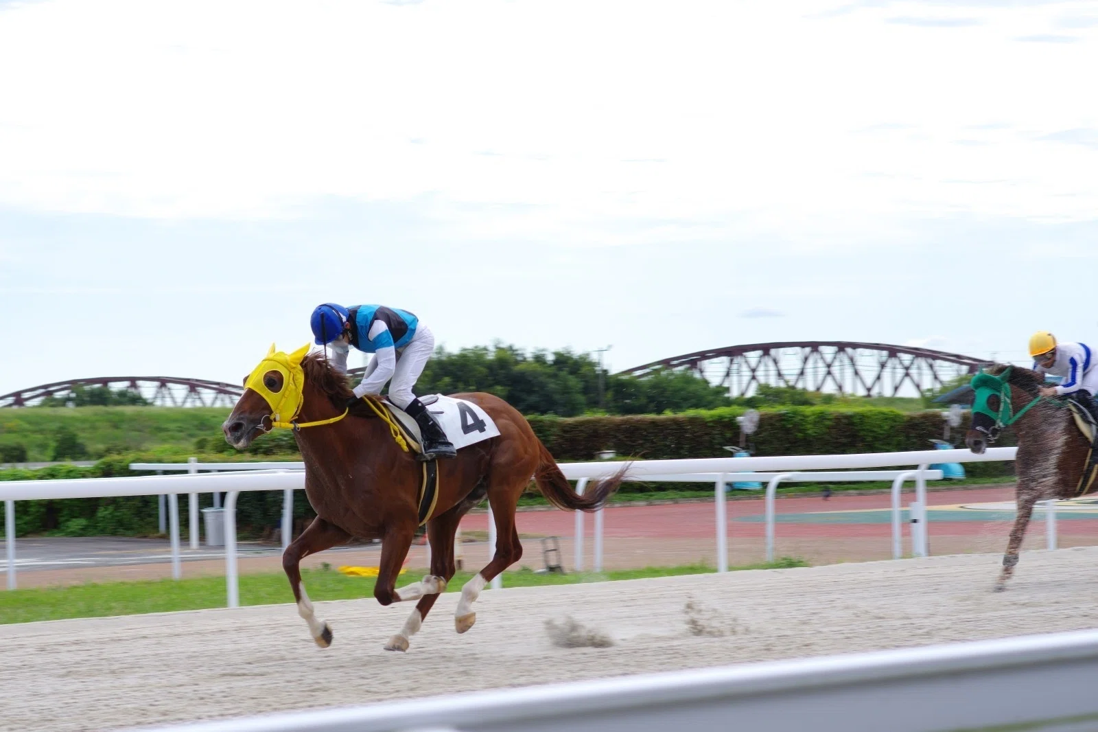 笠松競馬の眼前ダート (K-70 / smc PENTAX-DA 70mmF2.4 Limited)｜夢望