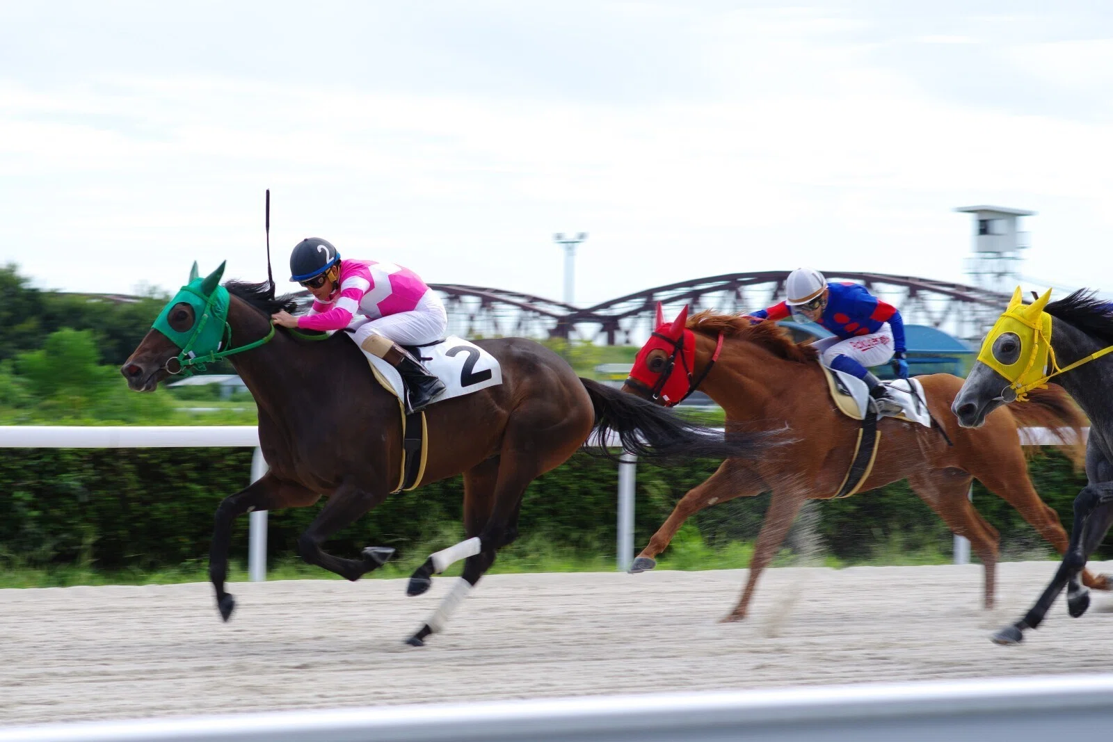 笠松競馬の眼前ダート (K-70 / smc PENTAX-DA 70mmF2.4 Limited)｜夢望
