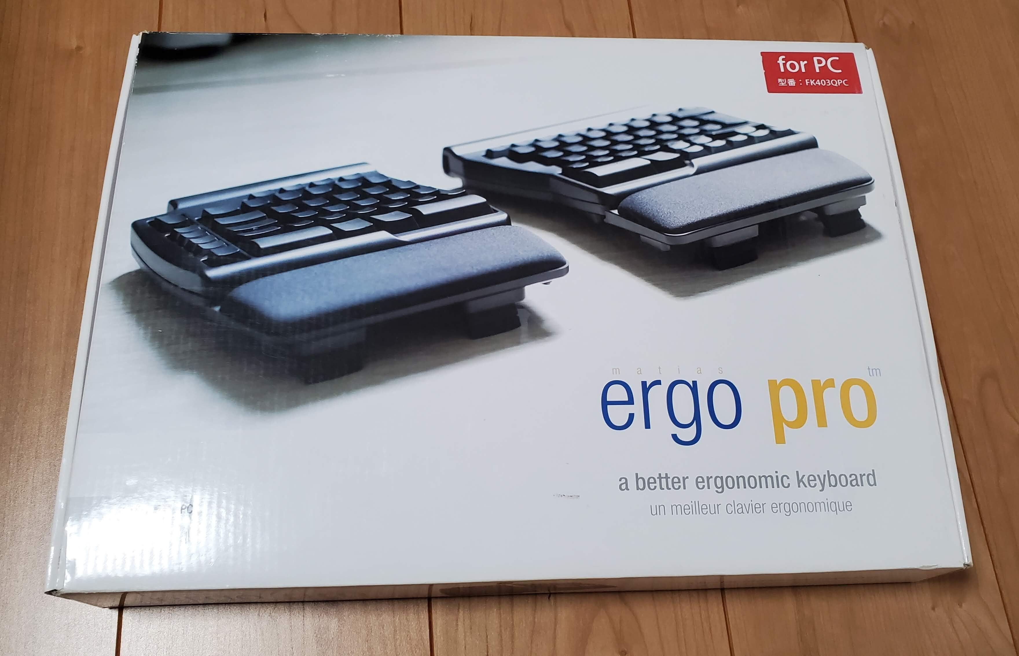 MTIAS 有線キーボード　Matias Ergo Pro for Win