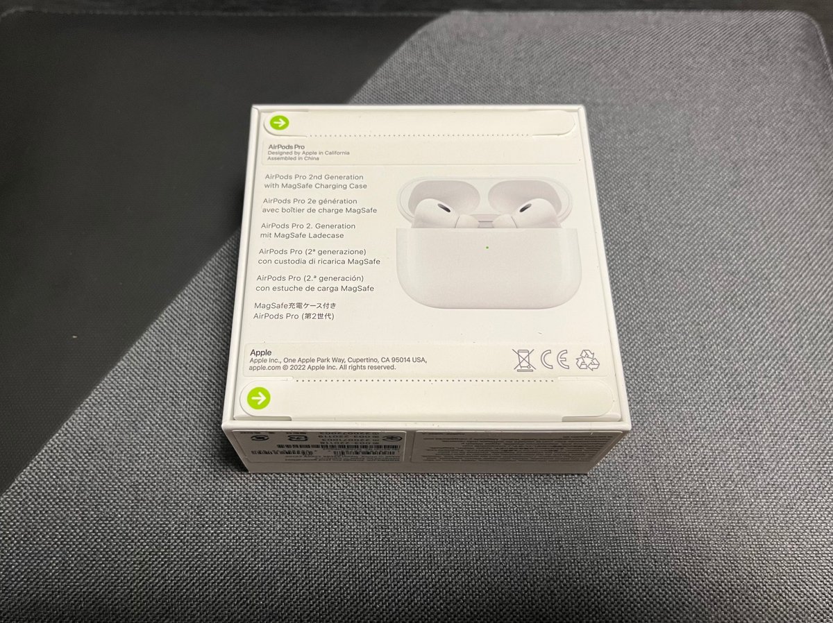 AirPods Pro（第2世代）が届きました｜けこぜろ / ke-ko0 