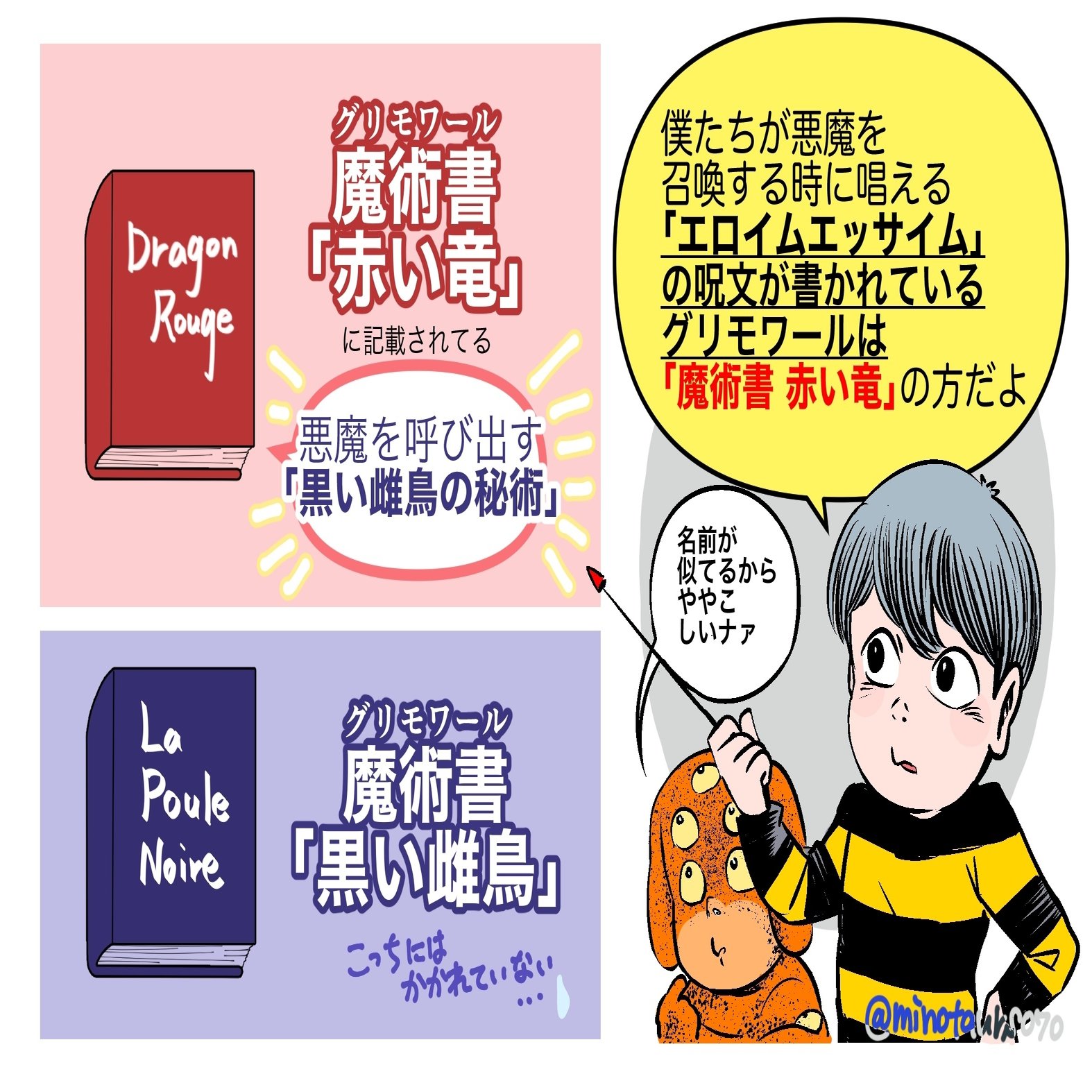 漫画 悪魔くん 研究レポート 魔術 エロイム エッサイム とはなにか 第１回 Mi Notaur Note