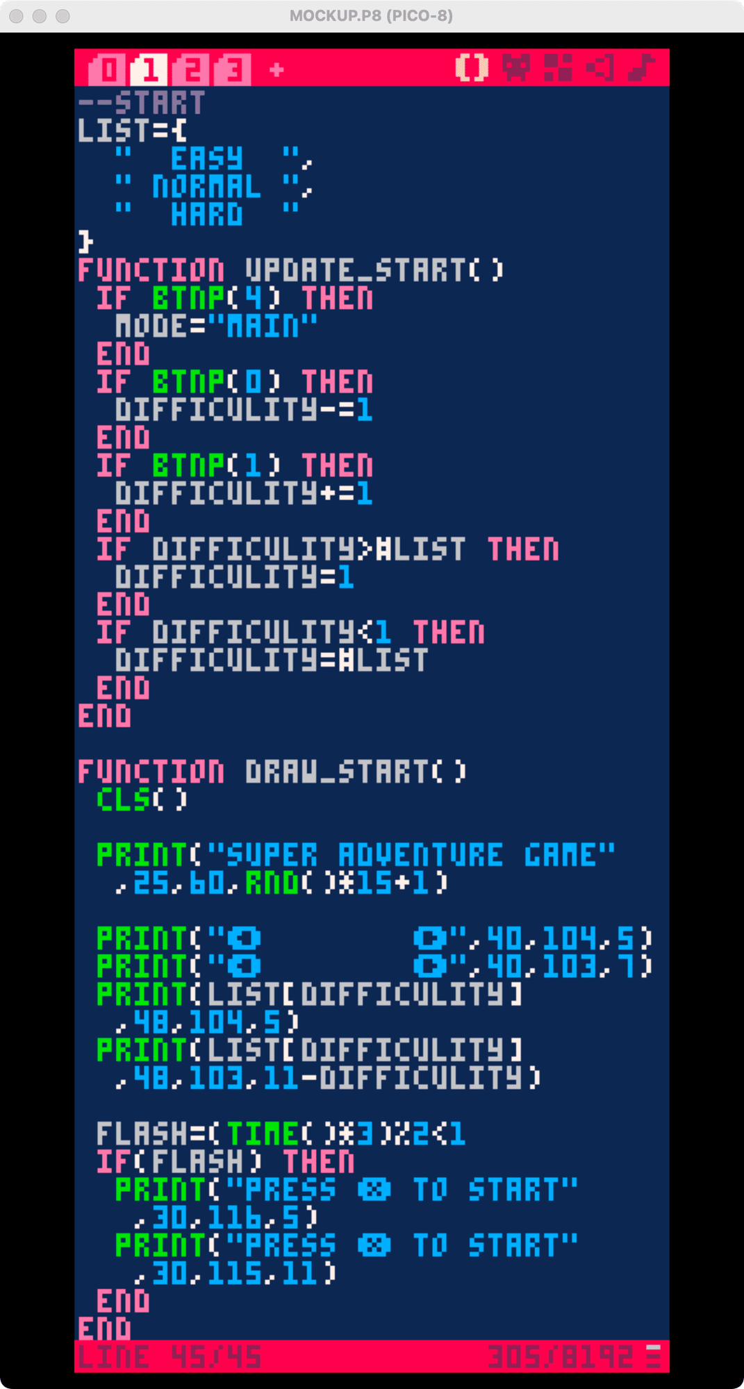 Pico 8で遊ぼう モックアップ編 Fumix Note Pico 8で遊ぼう モックアップ編 Fumix Note