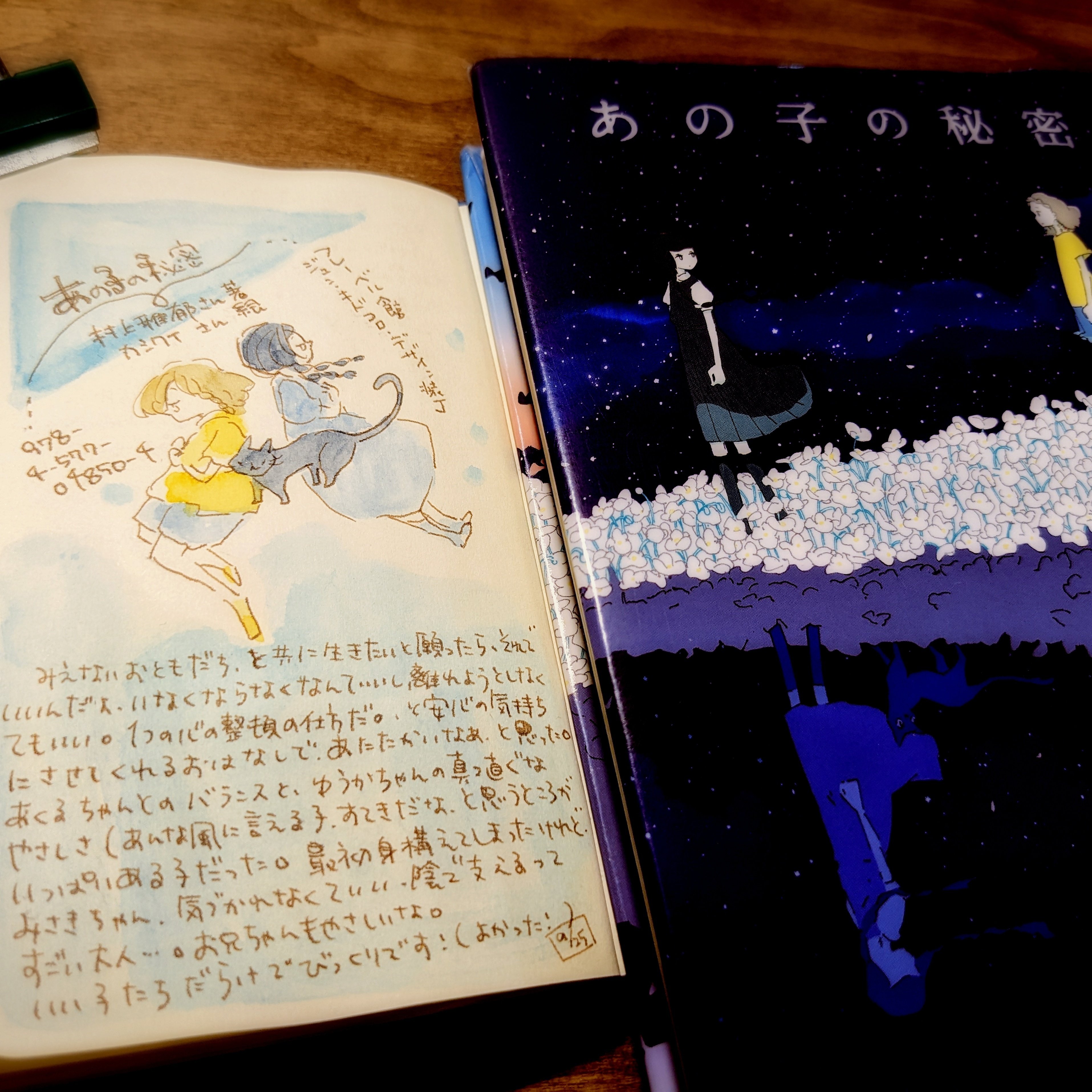 人気絵本作家 葉 祥明 「気球にのろう」 限定 ジークレー版画の