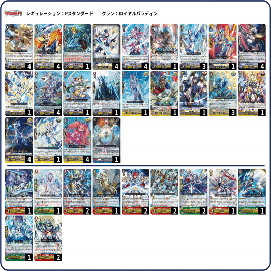 ヴァンガード Pスタンダード用デッキ ロイヤルパラディン 宝石