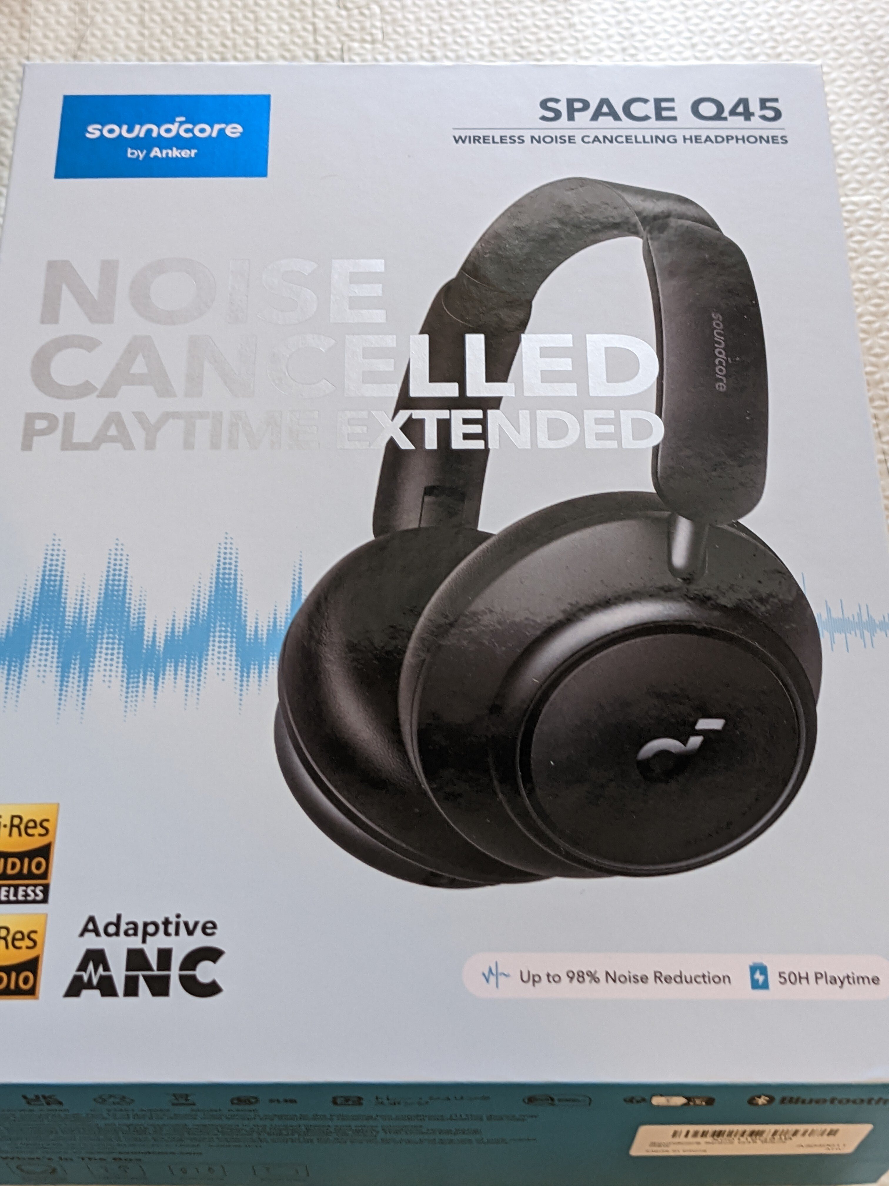 ヘッドホン( Anker Soundcore Space Q45 )買った|こぶ ヘッドホン( Anker Soundcore Space Q45 )買った|こぶ