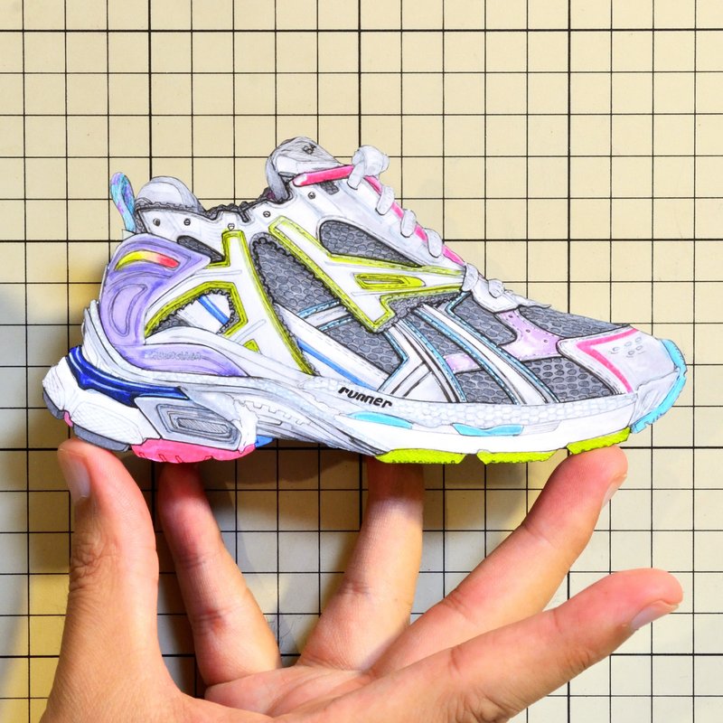 Shoes：01968 “BALENCIAGA” Runner Trainer