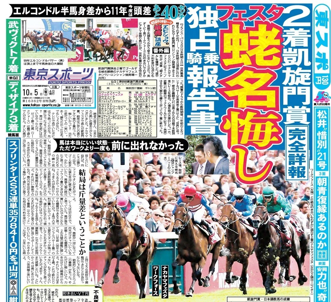 ウマ娘 では勝負師 ナカヤマフェスタの凱旋門賞を 東スポ で振り返る 東スポnote ウマ娘 では勝負師 ナカヤマフェスタの凱旋門賞を 東スポ で振り返る 東スポnote