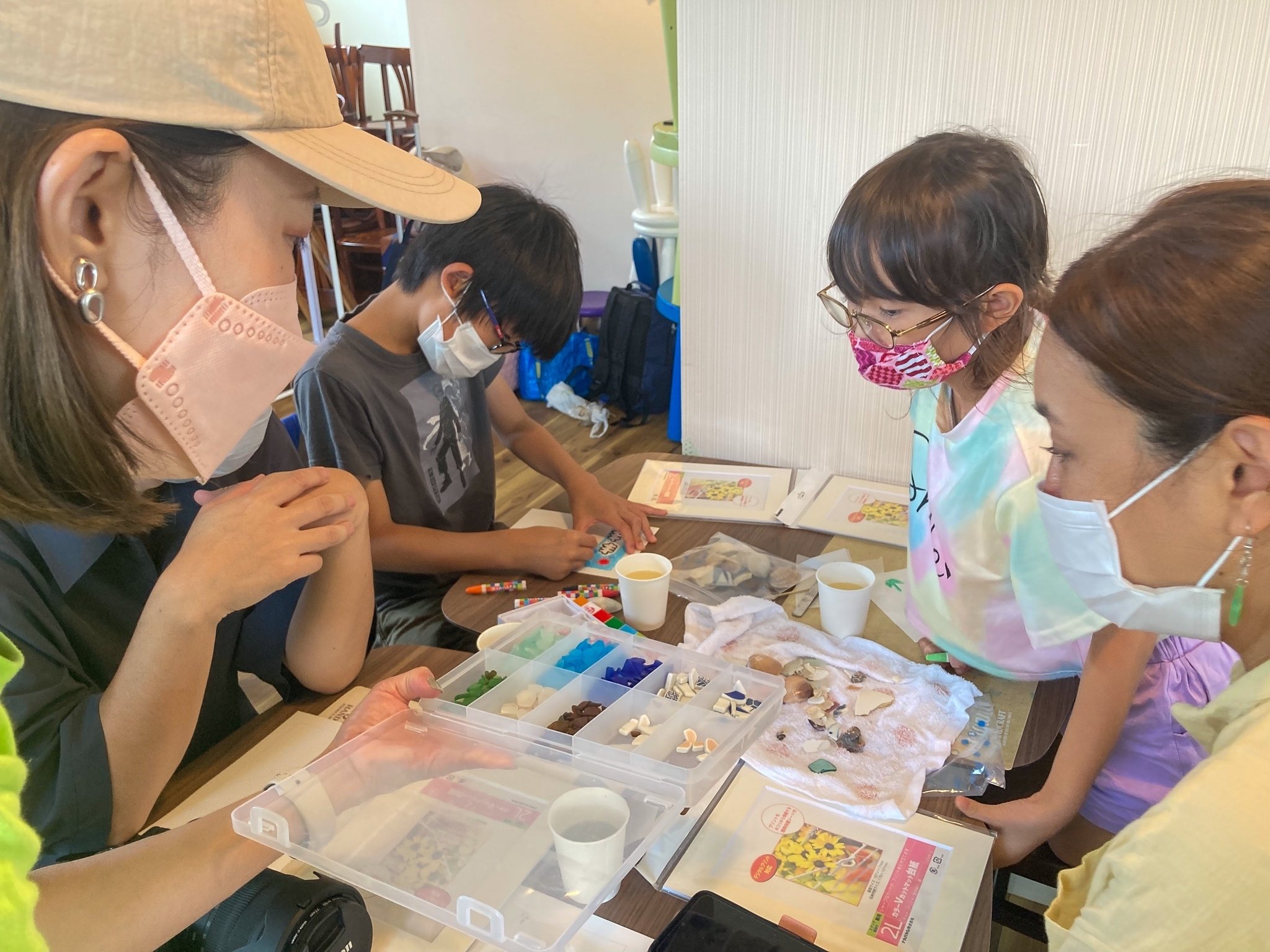夏の思い出作り。Gifte！シーグラスアート体験レポート