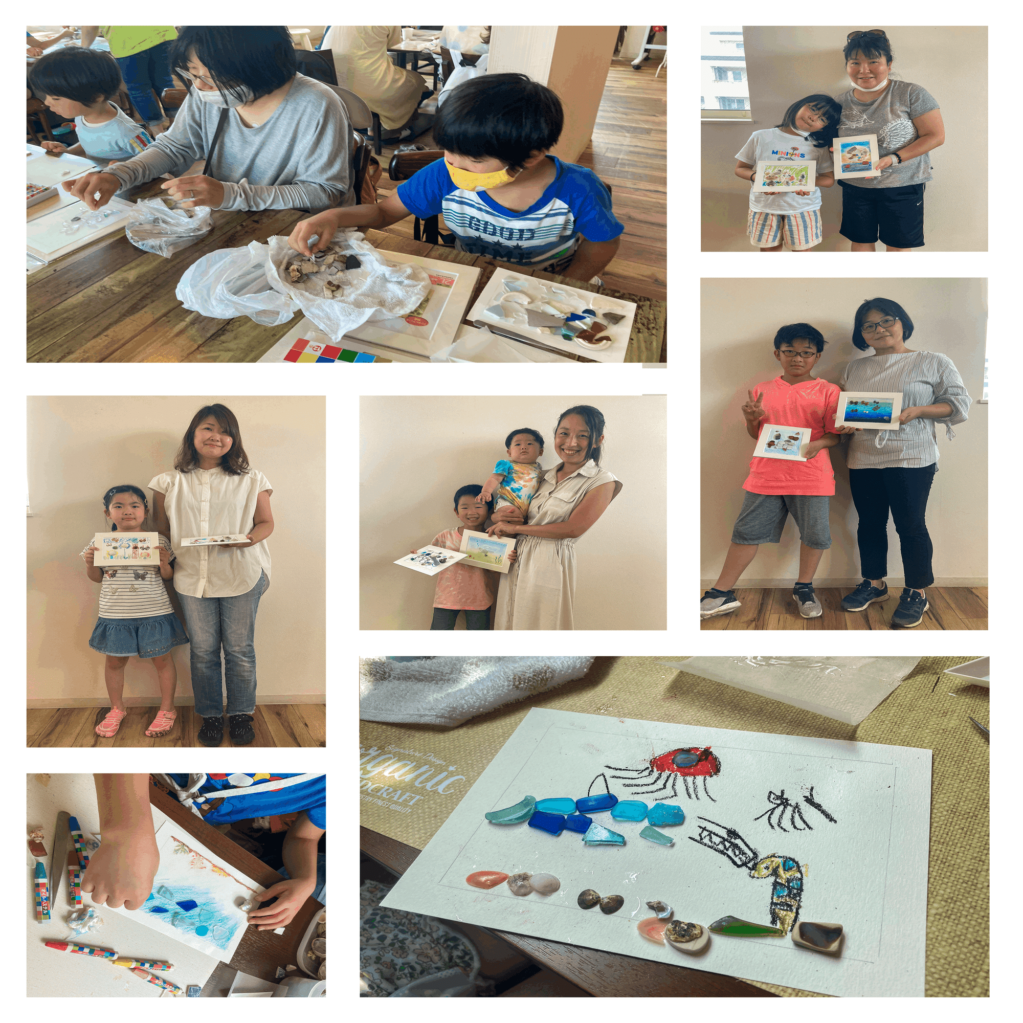 夏の思い出作り。Gifte！シーグラスアート体験レポート｜Craftmade協会