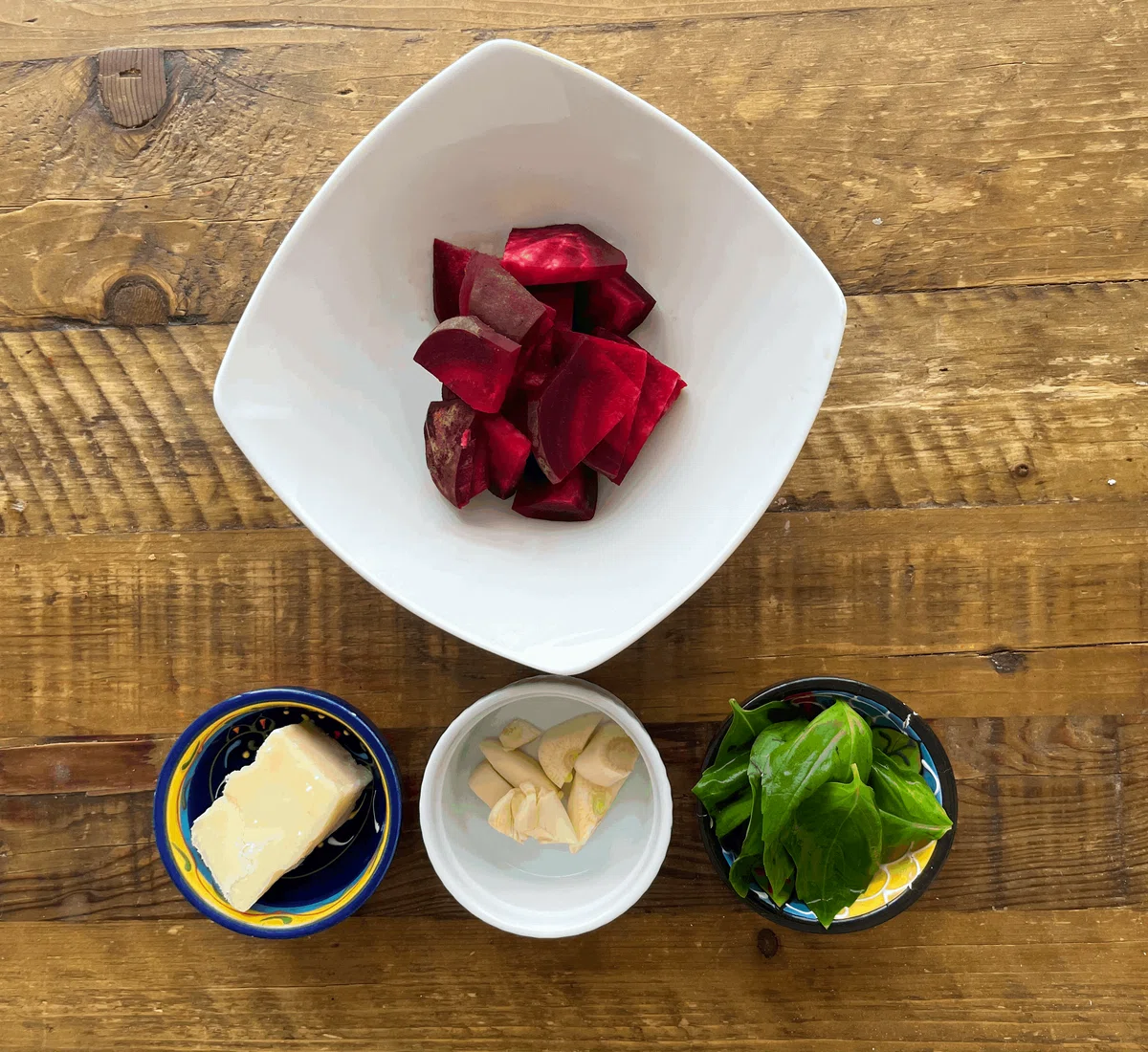 Beet Genovese Pasta｜七久里農園