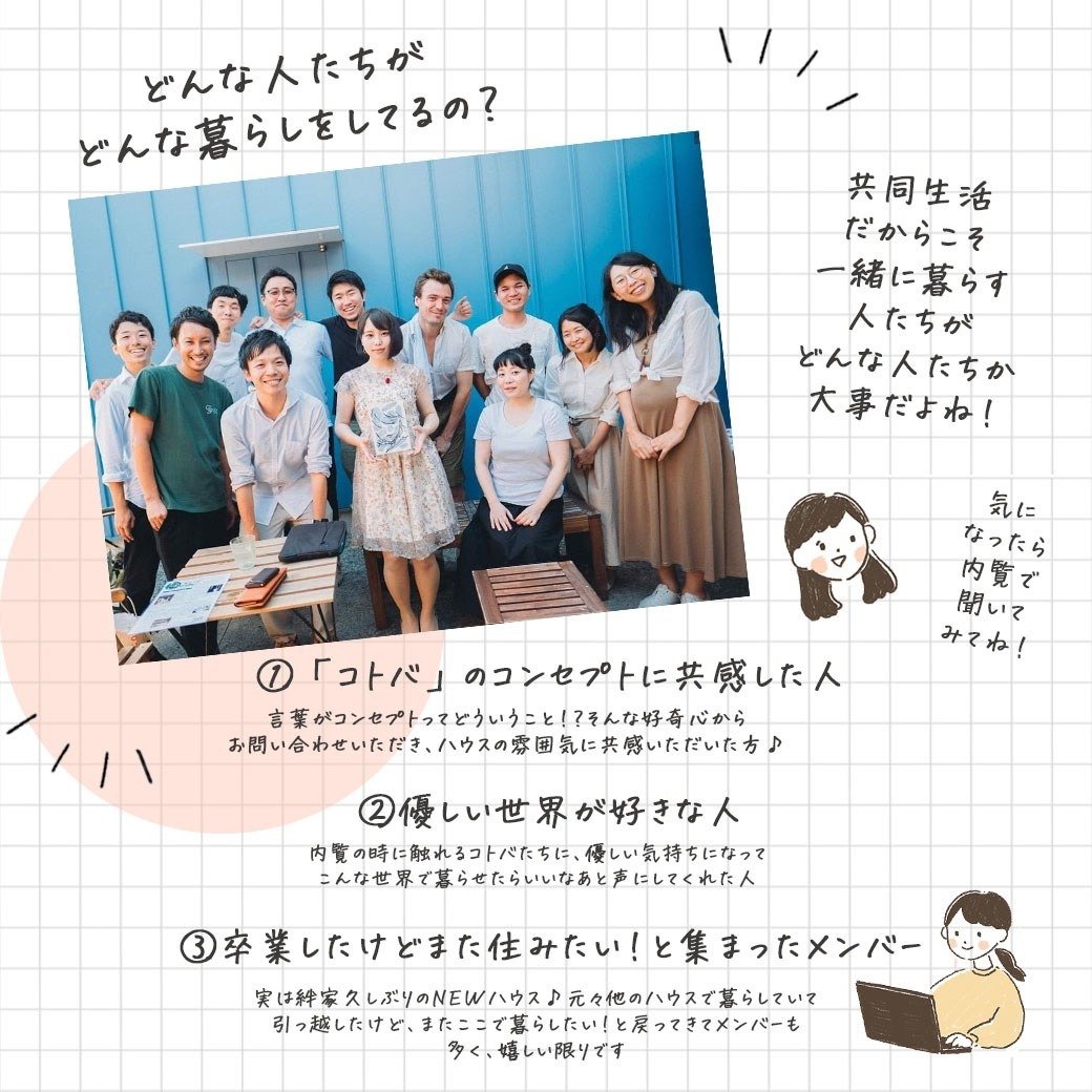 安らぐ言葉と暮らす家 新小岩kotonoha 絆家シェアハウス Note