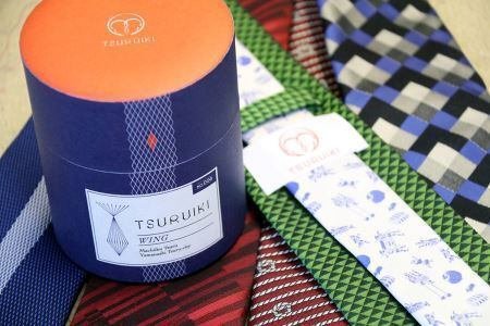 有限会社リード】甲州織物ネクタイ TSURUIKI【ふるさと納税