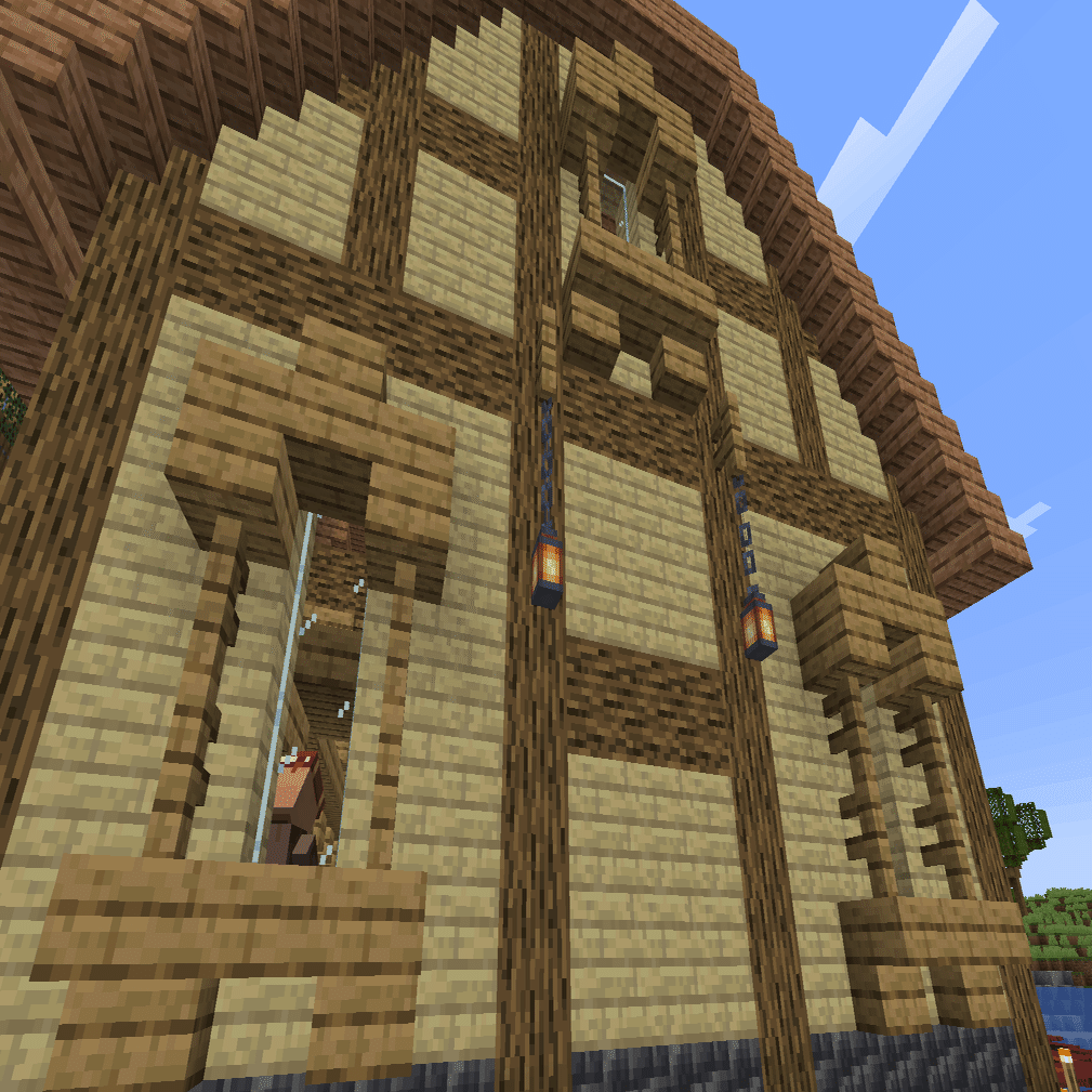 MINECRAFT】村人交易、始めました。#もろこ建設｜とうもろこ神