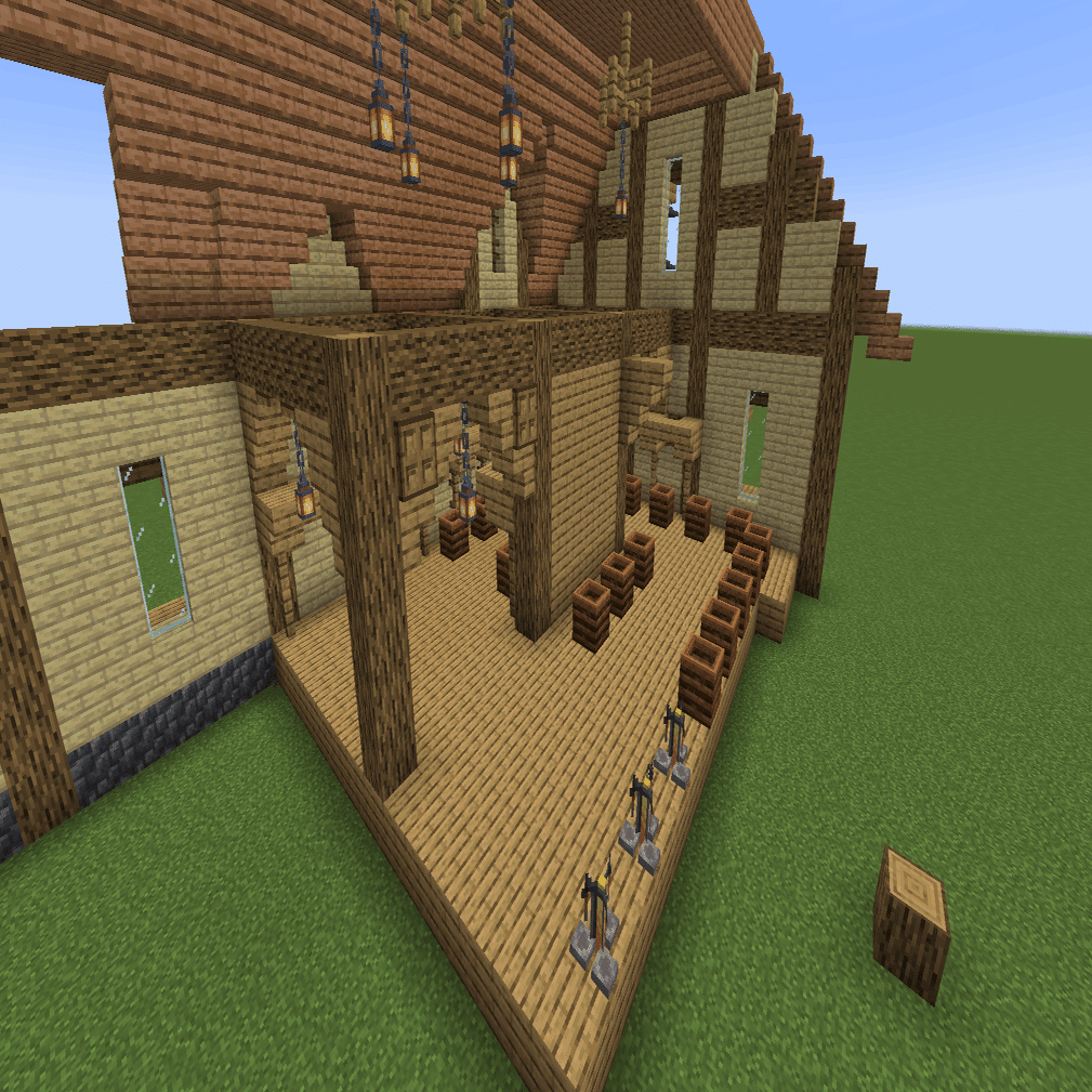 MINECRAFT】村人交易、始めました。#もろこ建設｜とうもろこ神