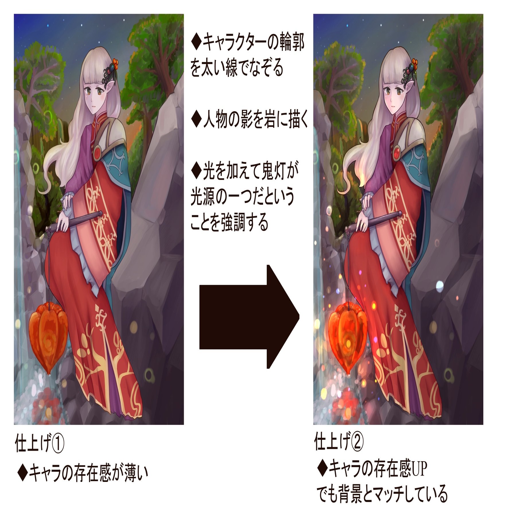 イラスト投稿02 東洋のエルフ くろみくりん Note
