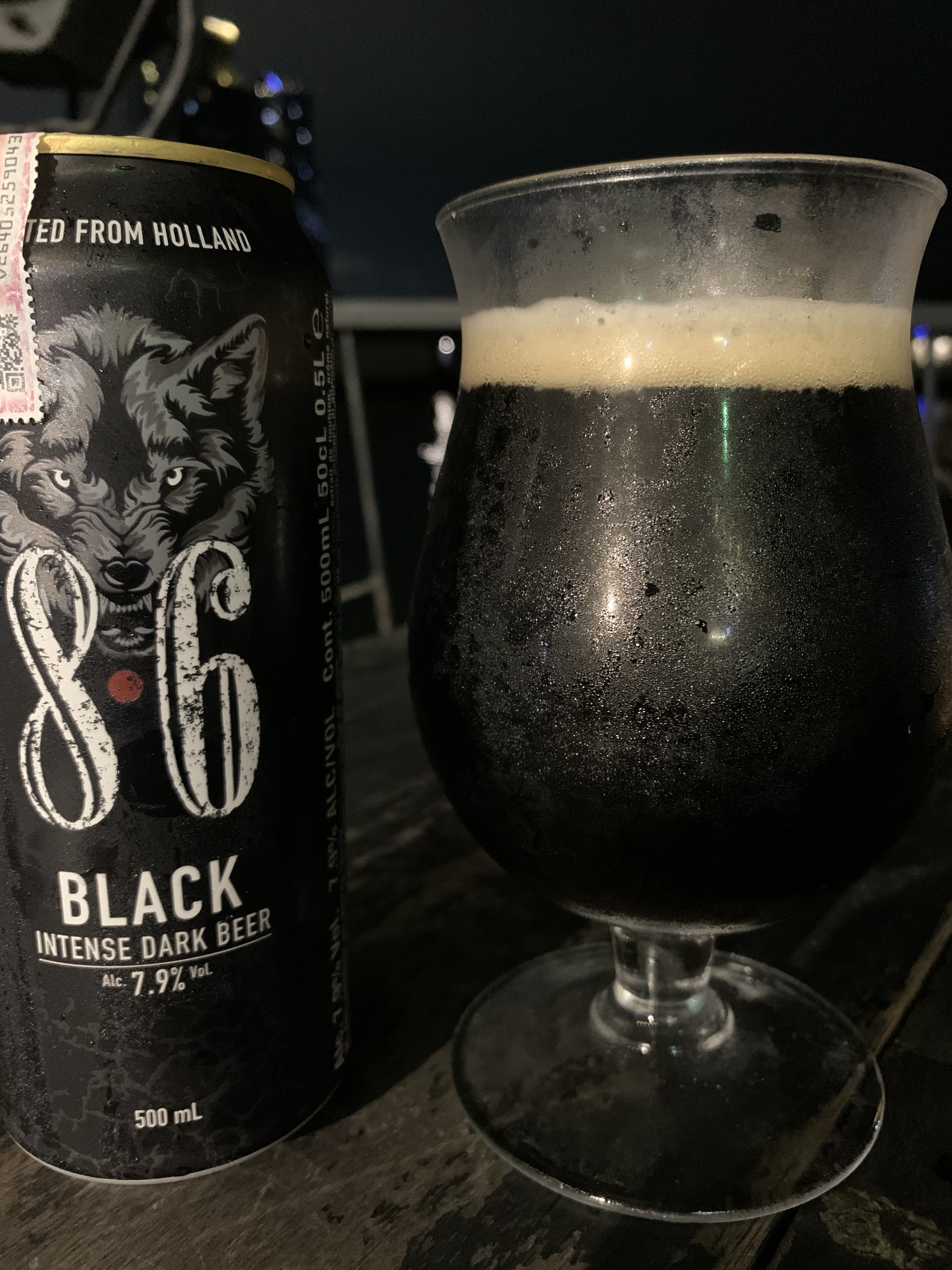 オランダビール 8.6BLACK｜シンハ