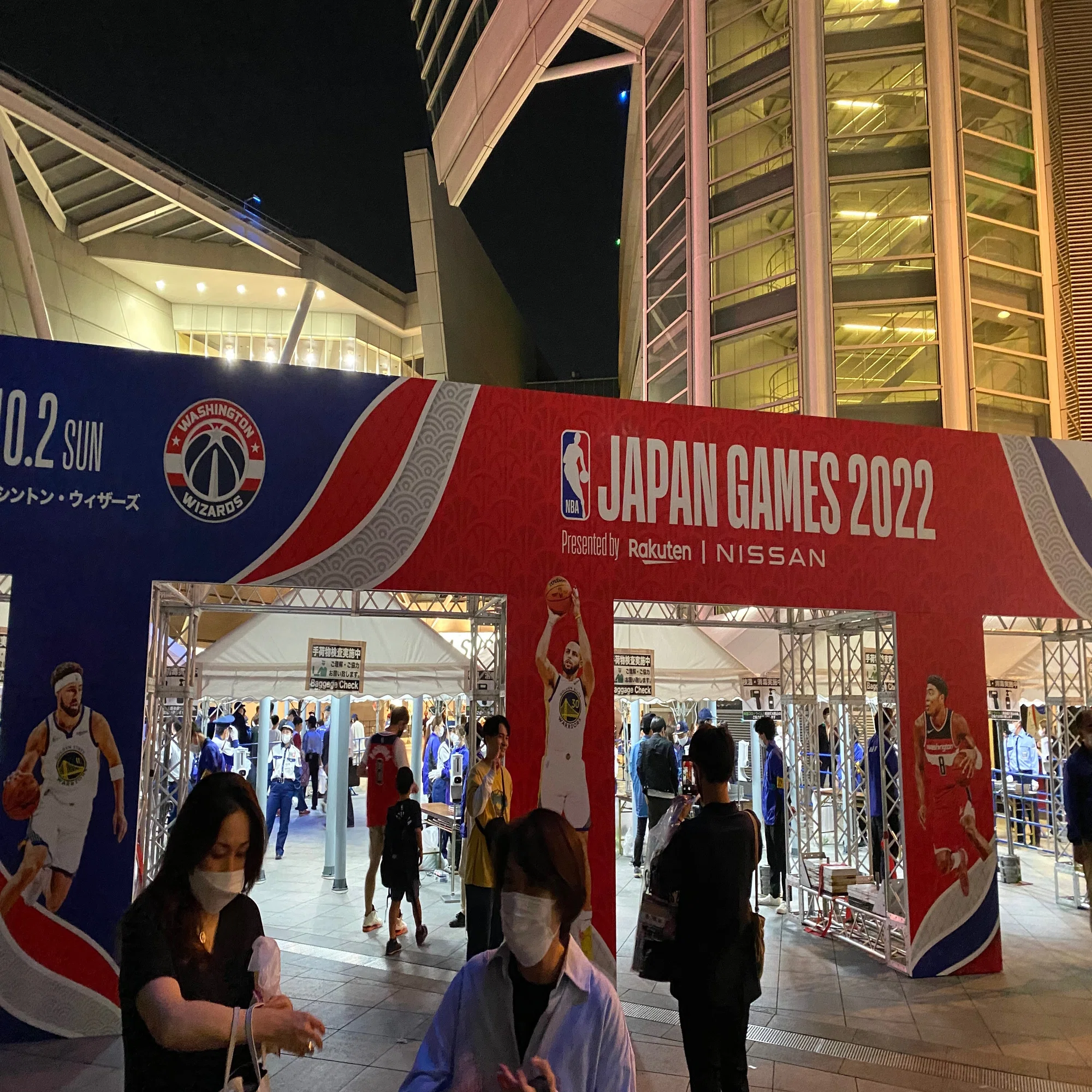 Observation of NBA Japan Games 2022｜島田慎二