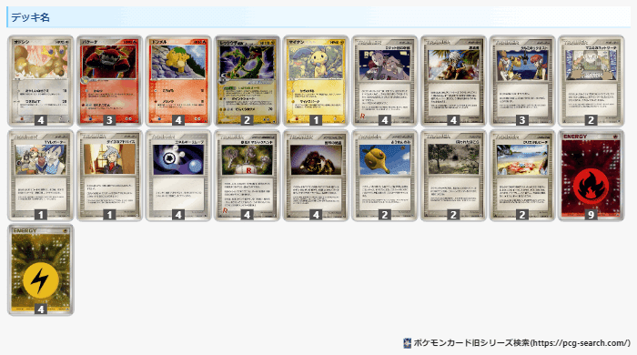 デッキレシピ紹介～オドシシ～｜ランニングハイ