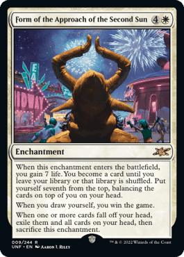 大人女性の MTG：Unfinity 全カード個人的寸評・白｜E．B マジック：ザ・ギャザリング