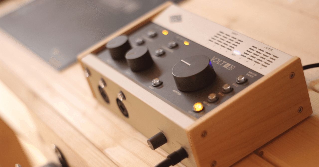 UNIVERSAL AUDIO VOLTのドライバーの不具合解消！！インストール