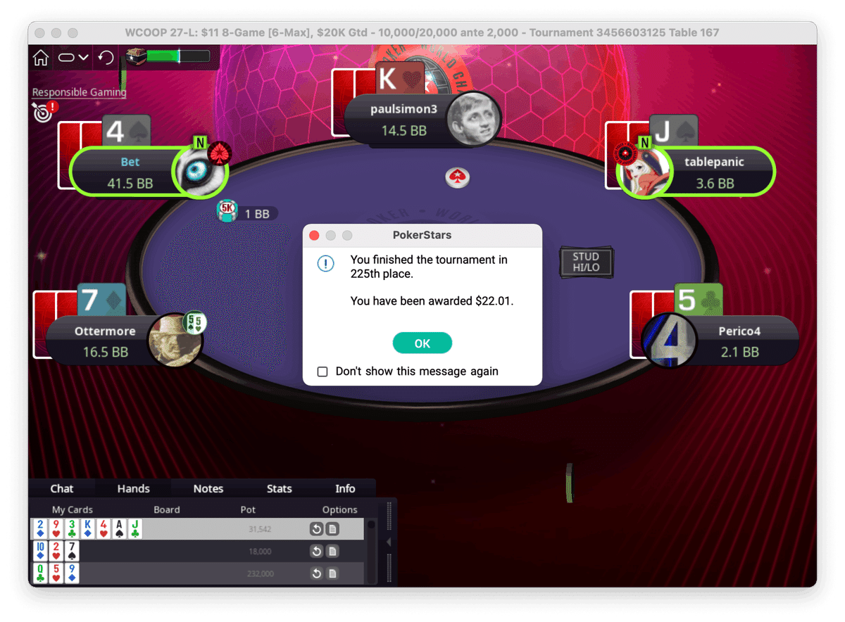 ミックスゲームを勉強してWCOOP2022に挑戦した｜進藤こだま