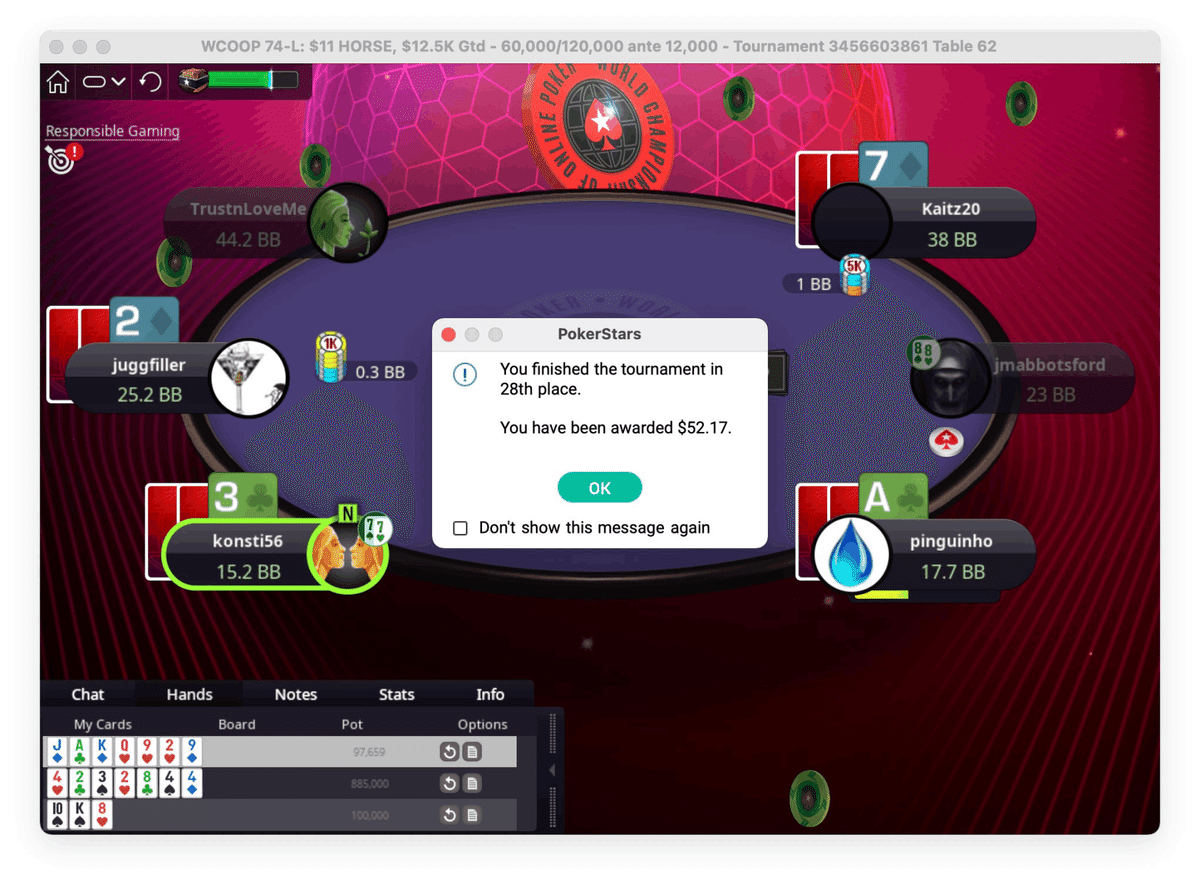 ミックスゲームを勉強してWCOOP2022に挑戦した｜進藤こだま