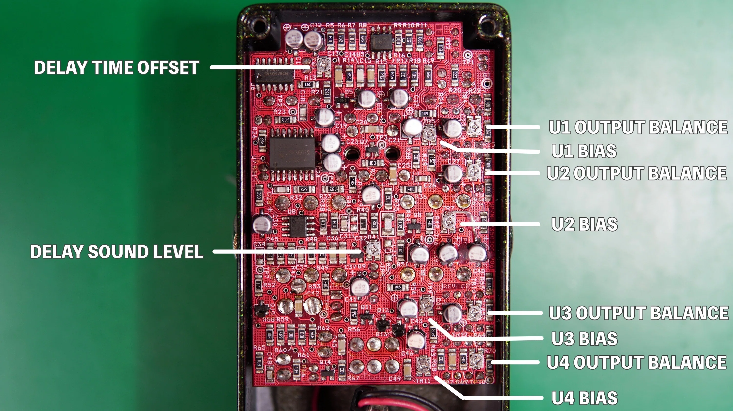 MXR carbon copy analog delayの修理｜ebi-san