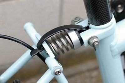 2007 BROMPTON リアフレーム固定フックに ＜ S字フック ＞ を