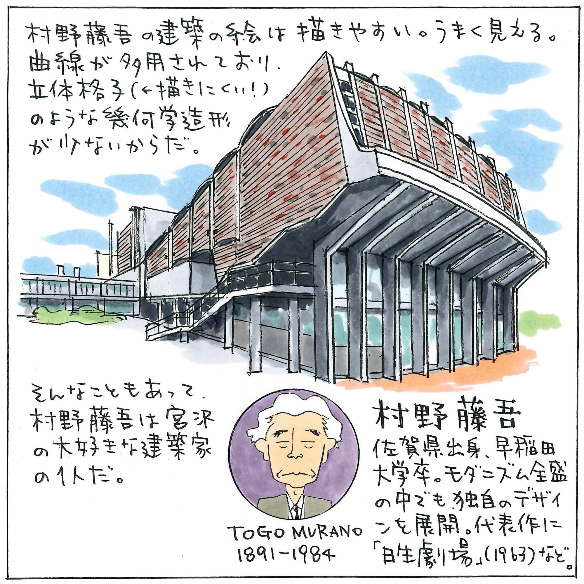 イラスト名建築ぶらり旅 With 宮沢洋 ヘリテージビジネスラボ 日建グループ Note