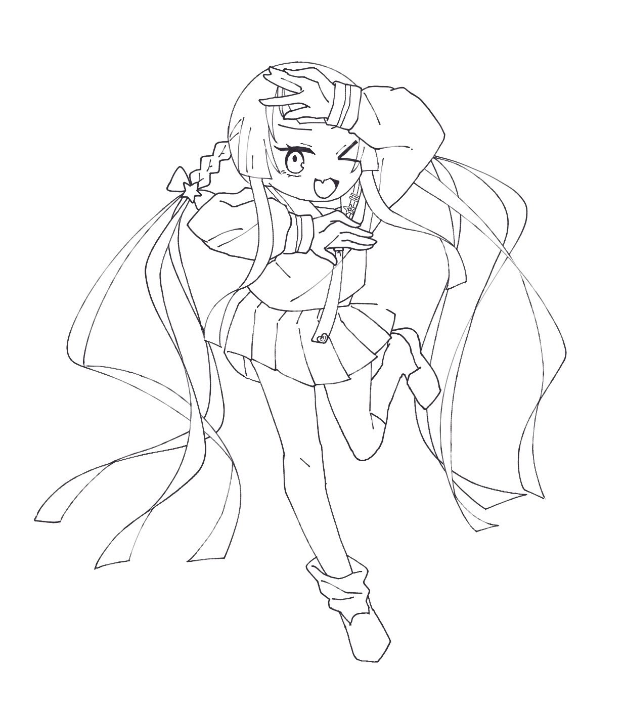 歌ってみた動画のイラスト工程まとめ｜月詠つくも