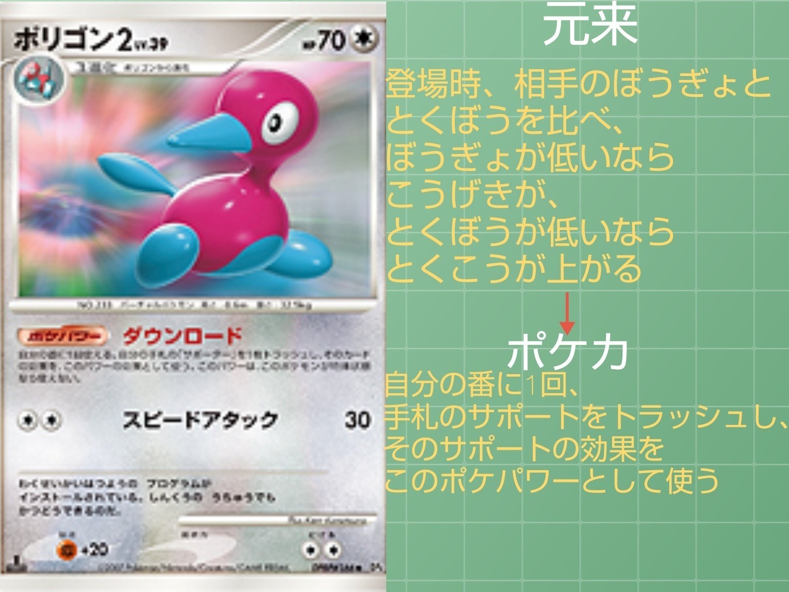 本編の特性 ポケカではどうなっている Part3 リユルン Note