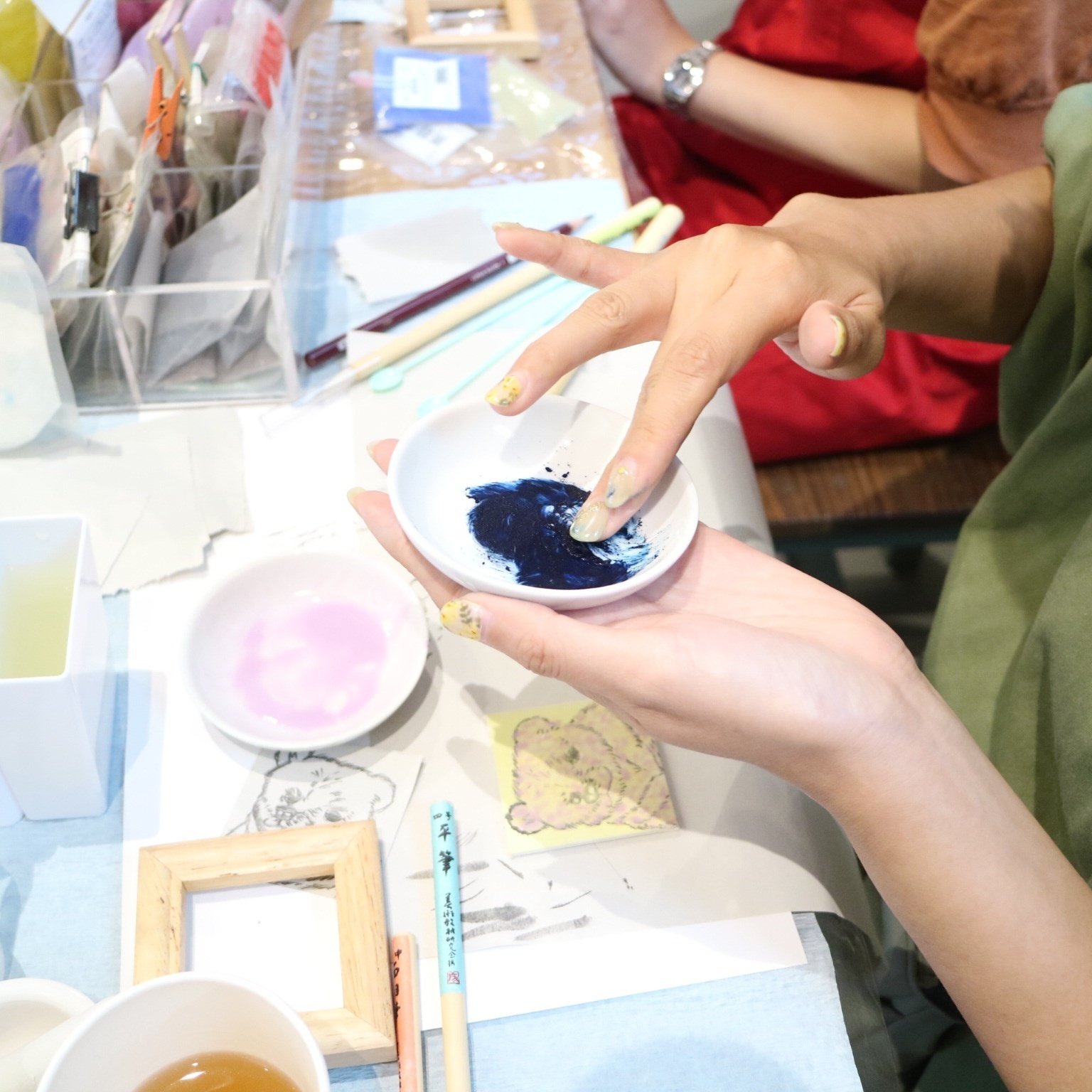 不動前クラス22 10 4授業の様子 水彩 日本画教室あお Ota33 Note 不動前クラス22 10 4授業の様子 水彩 日本画教室あお Ota33 Note