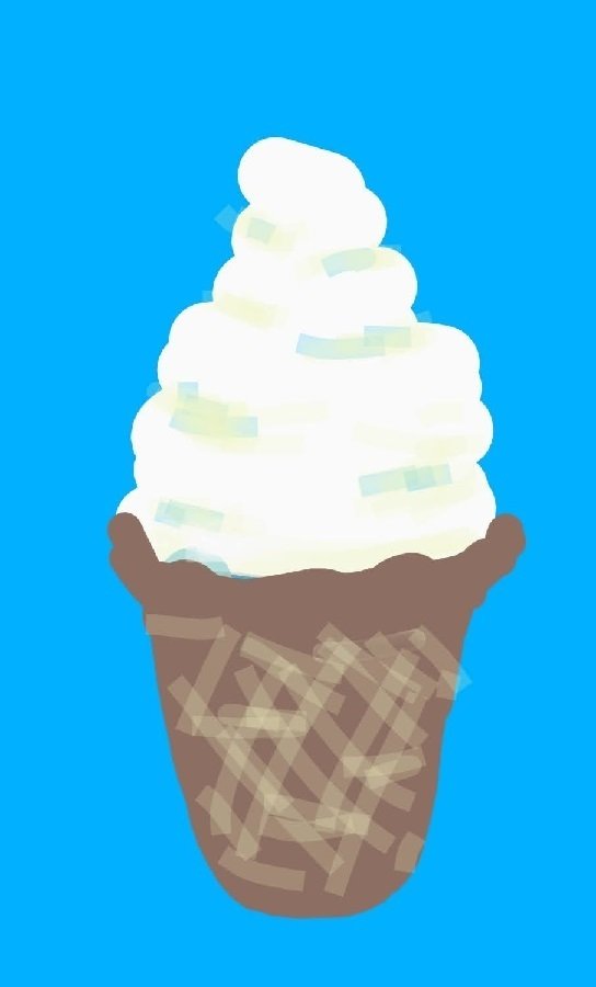 ソフトクリーム イラスト 犬のしっぽヤモリの手 Note